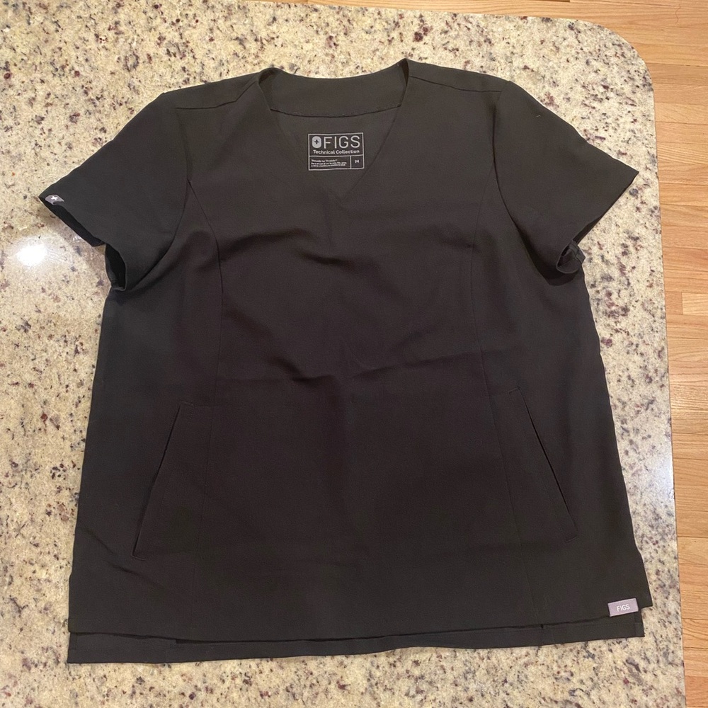 Figs Torbeck Scrub Top Limited Edition - Black M